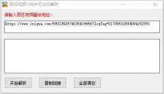 西瓜视频1080P无水印解析工具 v1.0 免费版