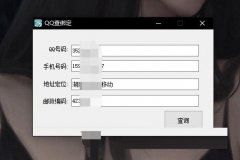qq查绑定工具(支持查询手机号等) v1.0 免费版