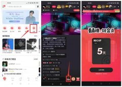 网易云音乐直播新人领会员vip10天