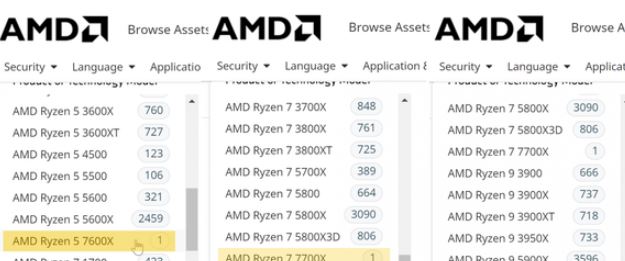 AMD旗下新款芯片怎样命