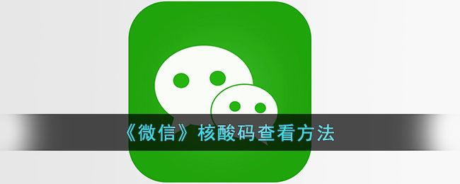 微信核酸码怎么查看-微信核酸码查看方法一览