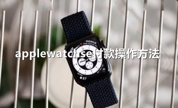 applewatchse付款怎么操作-applewatchse付款操作方法一