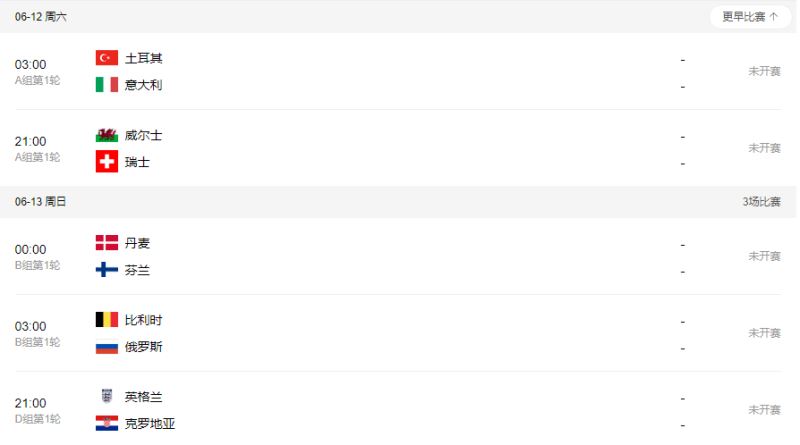 欧洲杯2021年赛程时间表是多少-欧洲杯2021年赛程